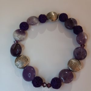 "Purple-Lava" Bracelet