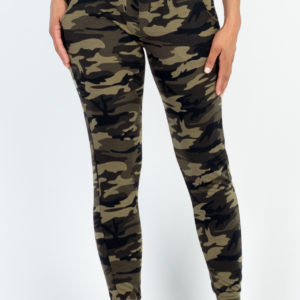 French Terry Camo Joggers