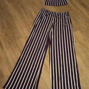 Tube-Top Pants Set