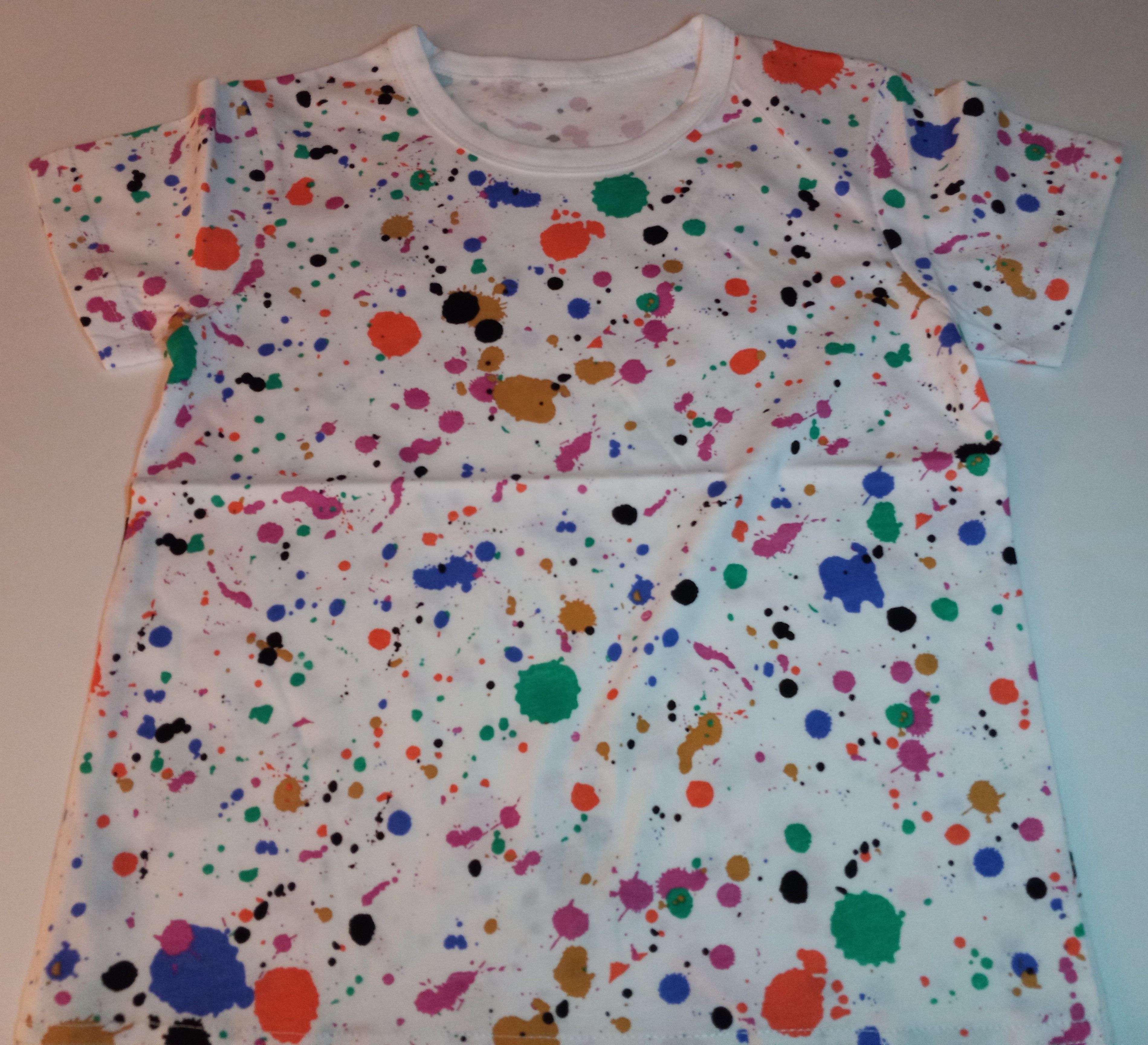 Girl's "Paint Splatter" Tee's