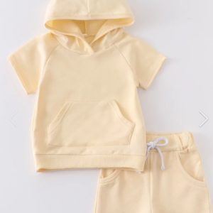 Girl's Hoodie Short Set