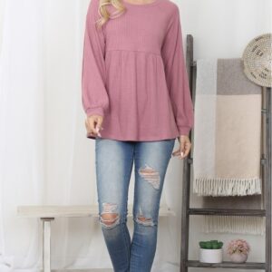 Baby Doll Waffle Top